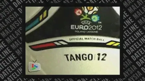 Official match ball for the UEFA EURO 2012
