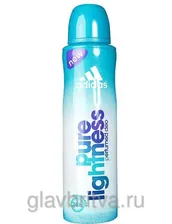 ДЕЗОДОРАНТ СПРЕЙ ПАРФЮМИРОВАННЫЙ ДЛЯ ЖЕНЩИН ADIDAS "PURE LIGHTNESS", 150 МЛ