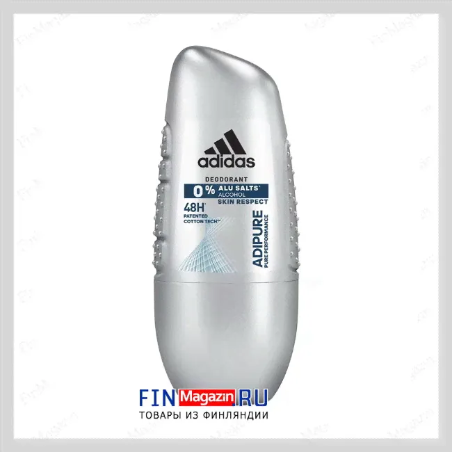 Шариковый мужской дезодорант Adidas Adipure 50 мл
