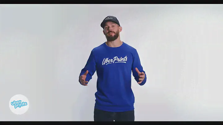 Fleece Crewneck Sweatshirt by Adidas - Review Clip | Custom Printed at UberPrints