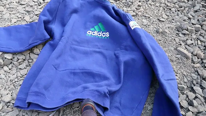 Vintage Unboxing Adidas Crewneck Equipment Sweater - Cactus Jerk Vintage (S1E13) Unpacking VGT retro